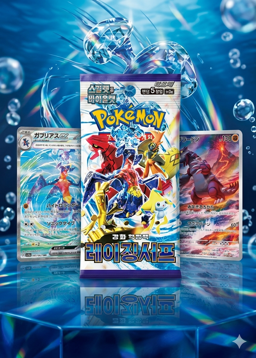 PACK 10 SOBRES POKEMON  RAGING SURF (SV3a)- JAPONES